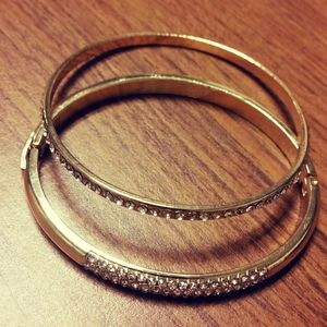 🌟BUY ONE GET ONE🌟 Gold with diamond bracelets